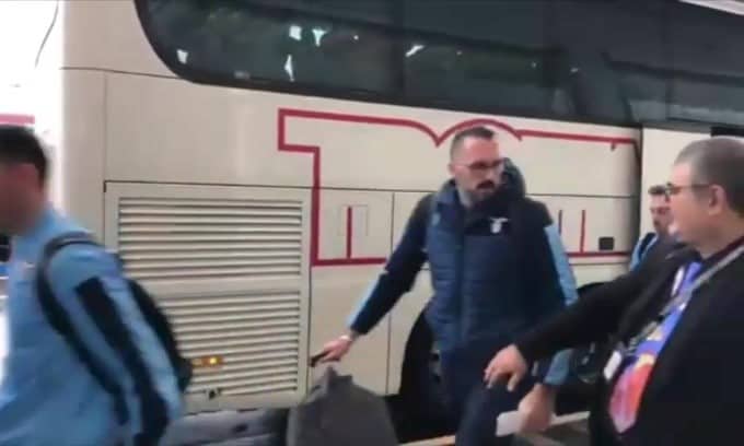 La Lazio parte per Riyad