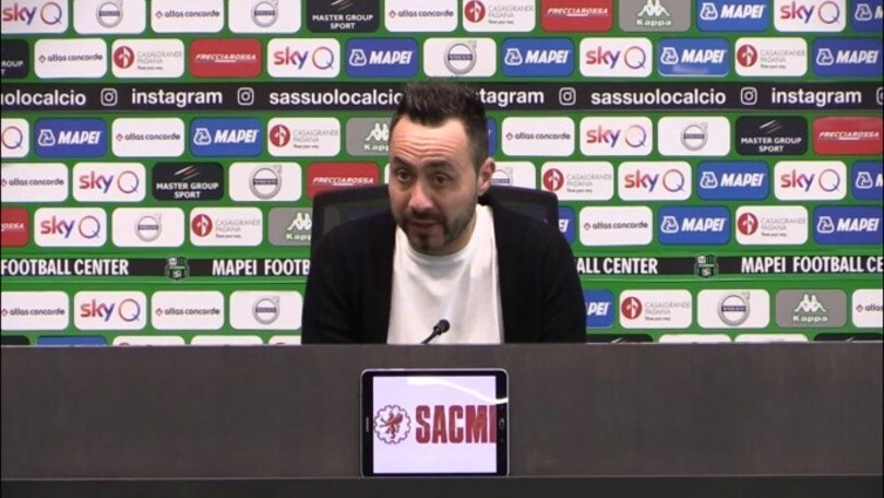 De Zerbi: "Dobbiamo essere più carichi del Napoli"