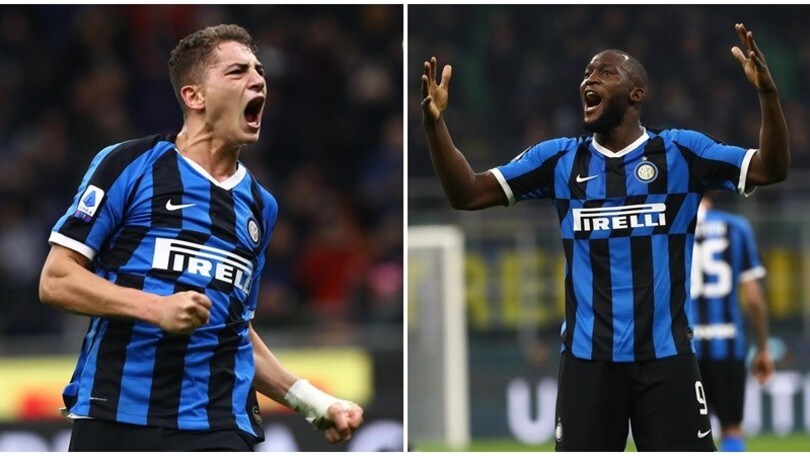 Inter, Lukaku è incontenibile. E che regalo al baby Esposito!