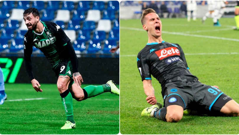 Diretta Sassuolo-Napoli ore 20.45: come vederla in tv e probabili formazioni