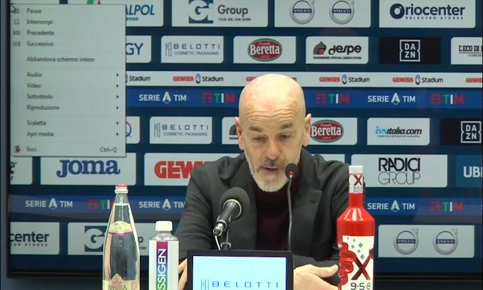 Pioli: "Ibrahimovic? Vedremo cosa succederà"