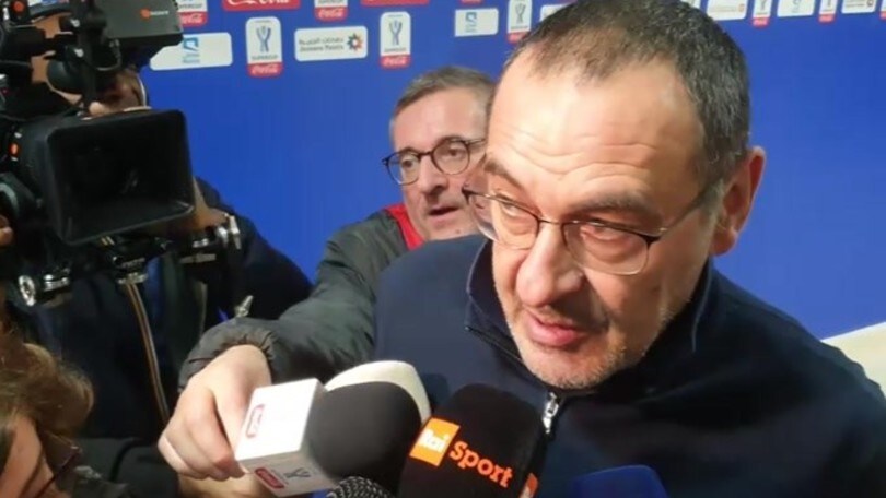 Sarri: "Lazio, la squadra più in salute in Europa"