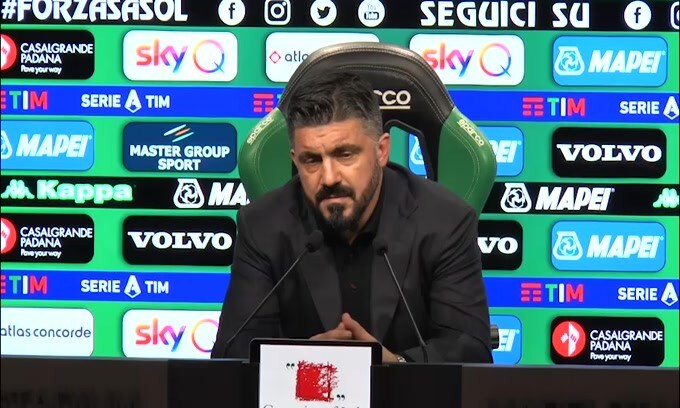Gattuso sul primo tempo: "Sarà l'ultimo così? Mica faccio il mago..."