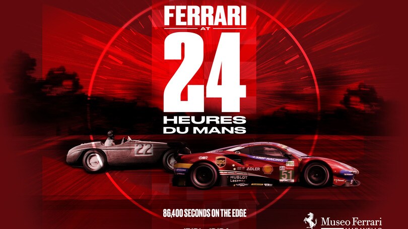 Ferrari, al Museo di Maranello la mostra dedicata alla 24 Ore di Le Mans