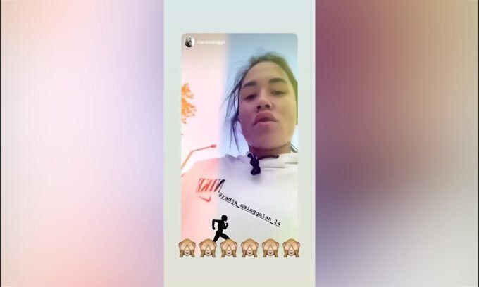 Radja e Riana Nainggolan di corsa a Santo Stefano!