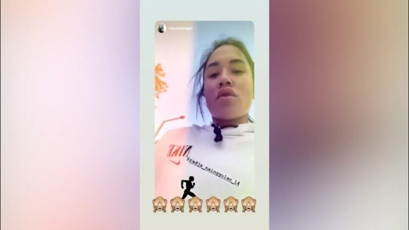 Radja e Riana Nainggolan di corsa a Santo Stefano!