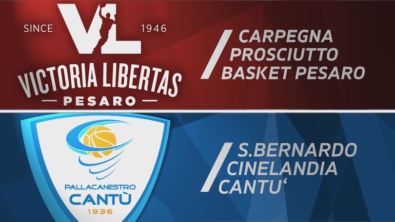 Carpegna Prosciutto Pesaro - S.Bernardo-Cinelandia Cantù 72-87