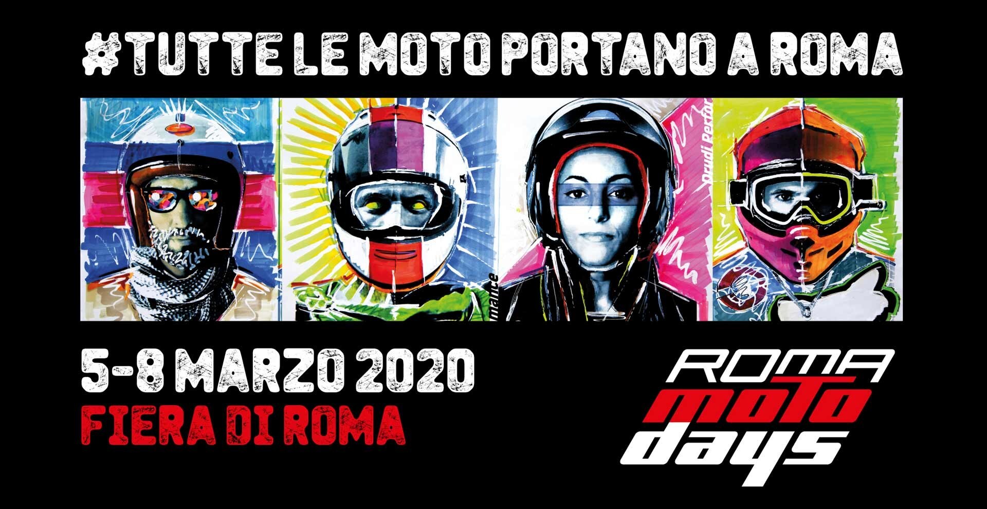 Roma Motodays, Drudi premiato per il poster della manifestazione