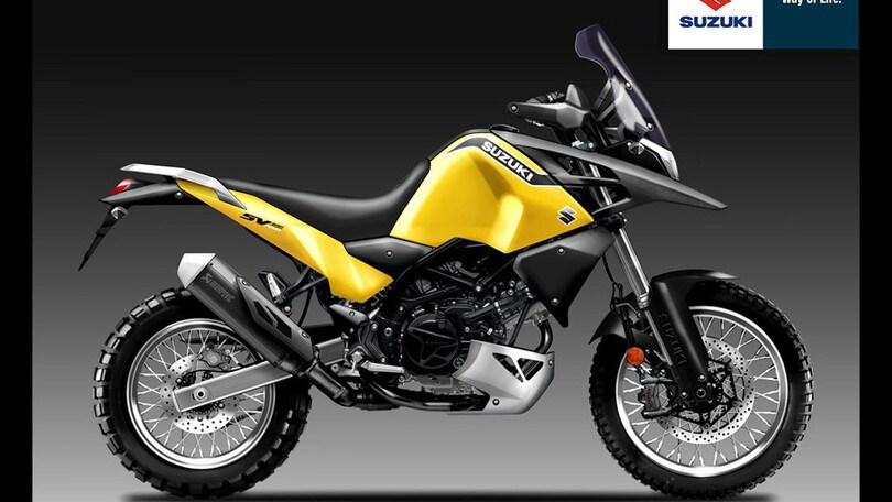 Suzuki SV650 Raid di Oberdan Bezzi: ecco 'Yellow Weapon Series'