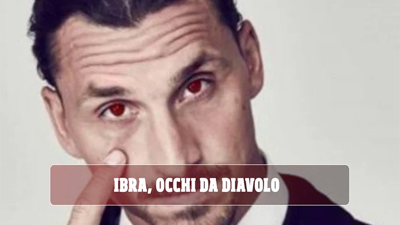 Ibrahimovic, occhi da diavolo: il Milan lo aspetta