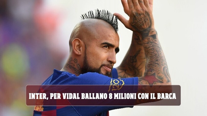 Inter, per Vidal ballano 8 milioni col Barcellona. Nandez l'alternativa
