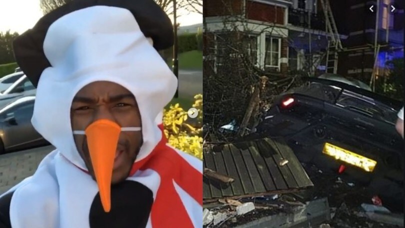 Antonio del West Ham si schianta in Lamborghini