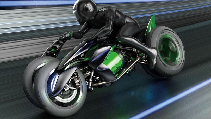 Kawasaki, al lavoro su un veicolo a tre ruote