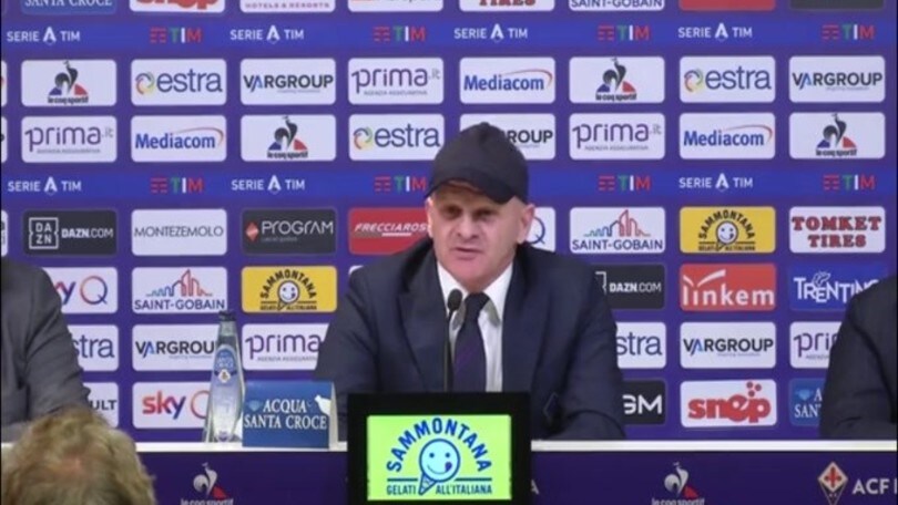 Iachini: "Vogliamo riportare in alto la Fiorentina"