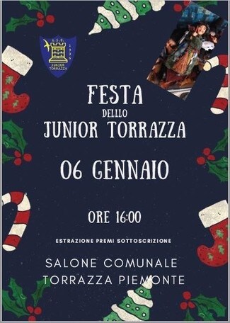 E' tutto pronto per la super festa in casa Junior Torrazza!