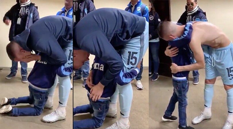 Juanmi Callejon lascia il Bolivar, ma il baby tifoso lo supplica di restare