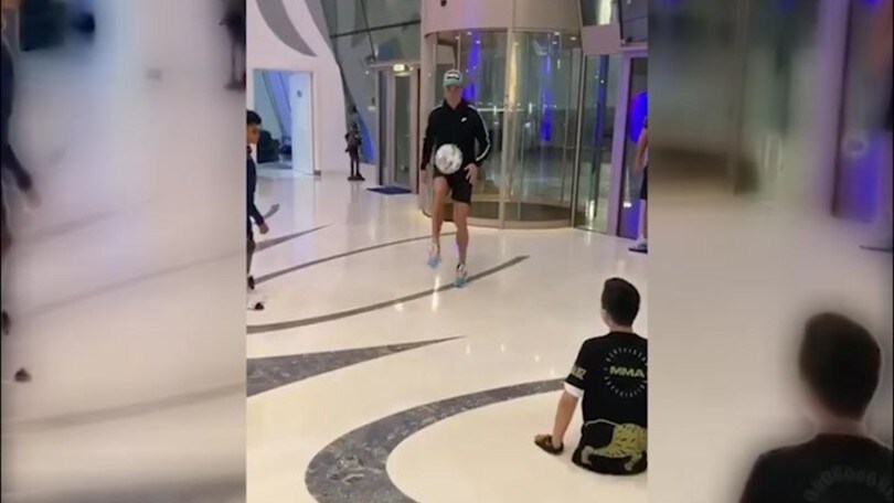 CR7 incontra Ali Turganvekov a Dubai