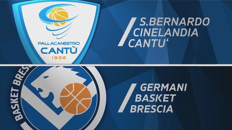 S.Bernardo-Cinelandia Cantù - Germani Basket Brescia 82-93
