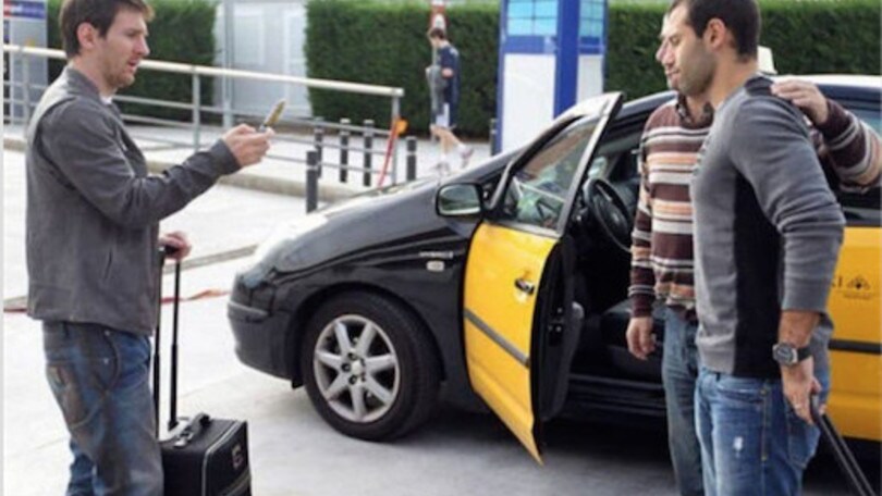 Quando Mascherano era la star e Messi il... valletto per i selfie