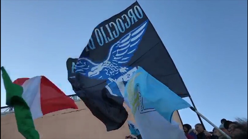 Lazio, tifosi a Formello: che festa!