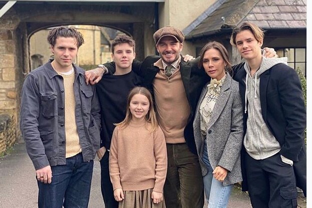 Il 2020 dei Beckham, come in un film