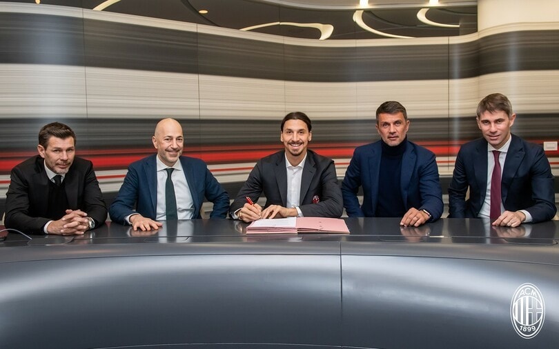 Milan, ufficiale Ibrahimovic: sei mesi di contratto con opzione di rinnovo