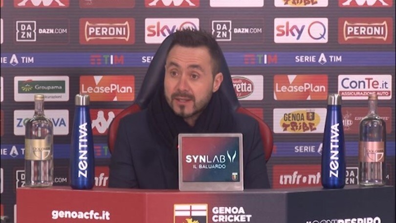 De Zerbi al giornalista: "Riformuli la domanda in maniera educata"