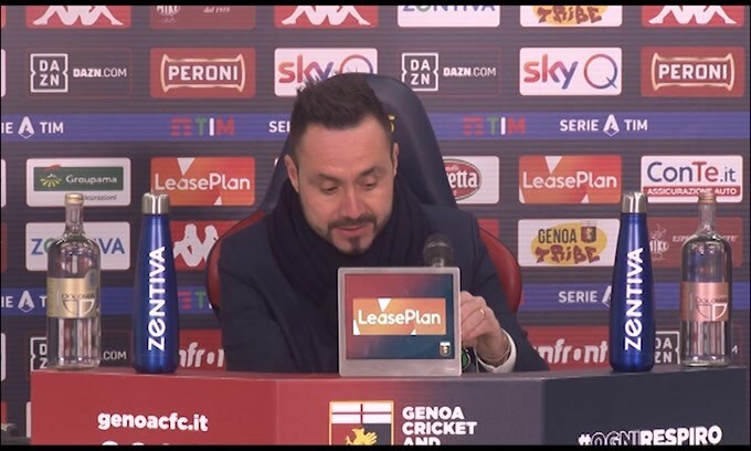 De Zerbi: "Danno fastidio questi episodi contro"