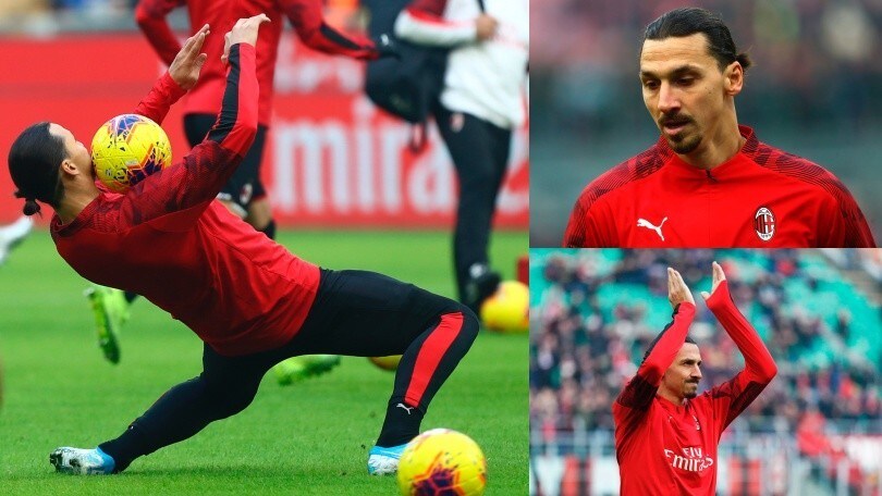 Ibrahimovic infiamma San Siro, che giocate nel riscaldamento!