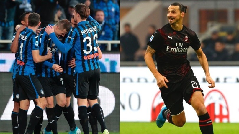 Serie A: Atalanta show, cinque gol al Parma. Milan, Ibrahimovic non basta