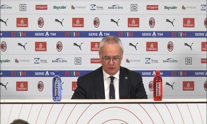 Ranieri: "Mercato? Se arriva qualcuno bene, altrimenti non piango"