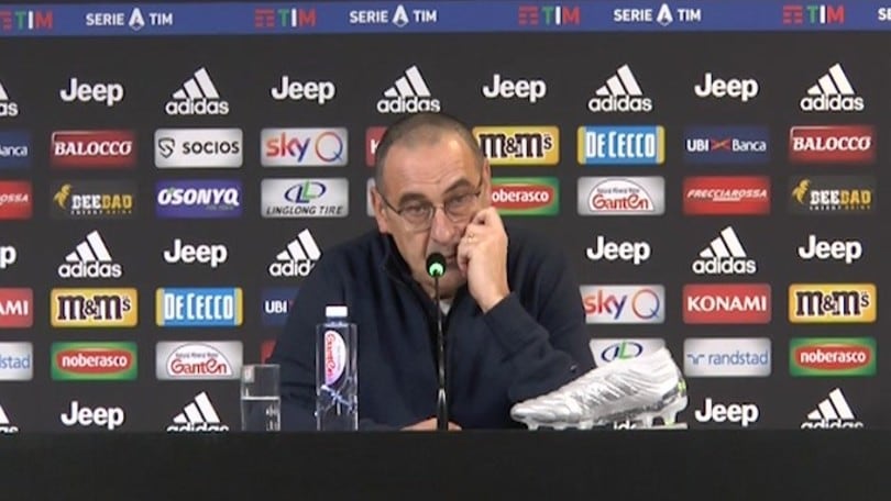 Sarri: "Ronaldo? Era colpa del ginocchio"