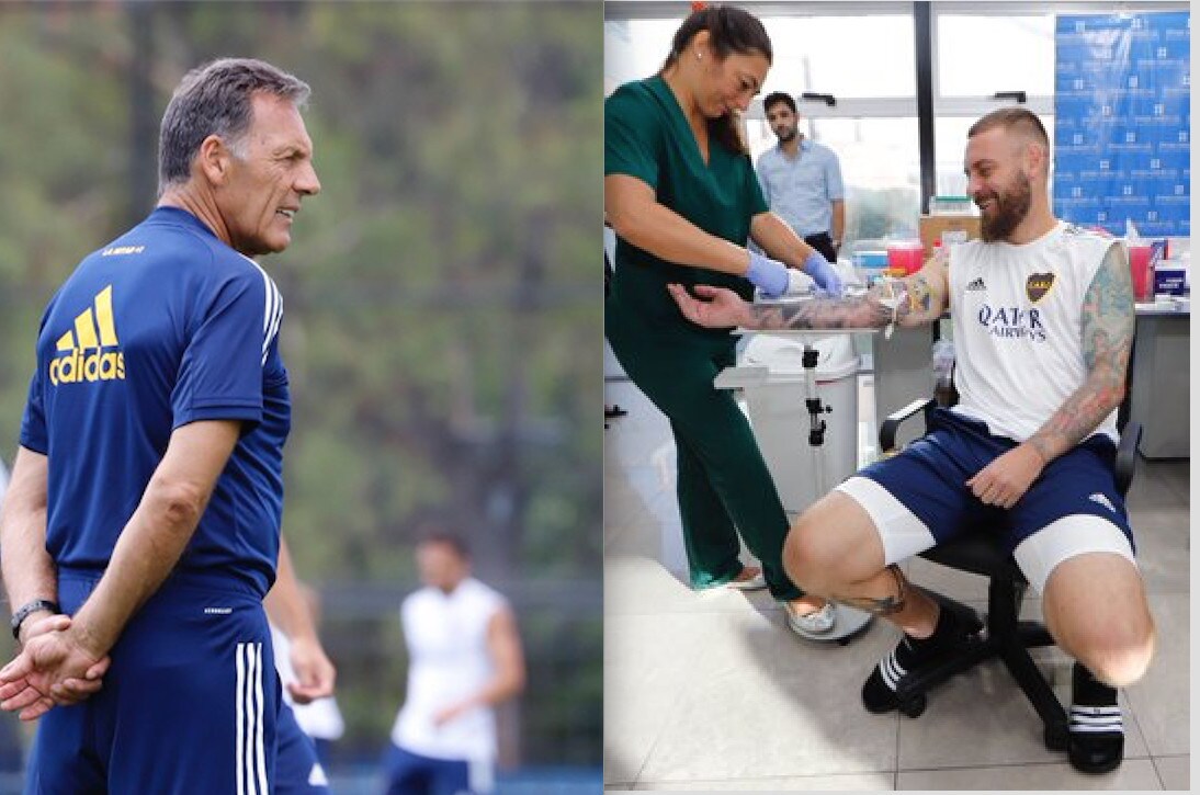 Il Boca riprende: con Russo in panchina ma De Rossi si ritira