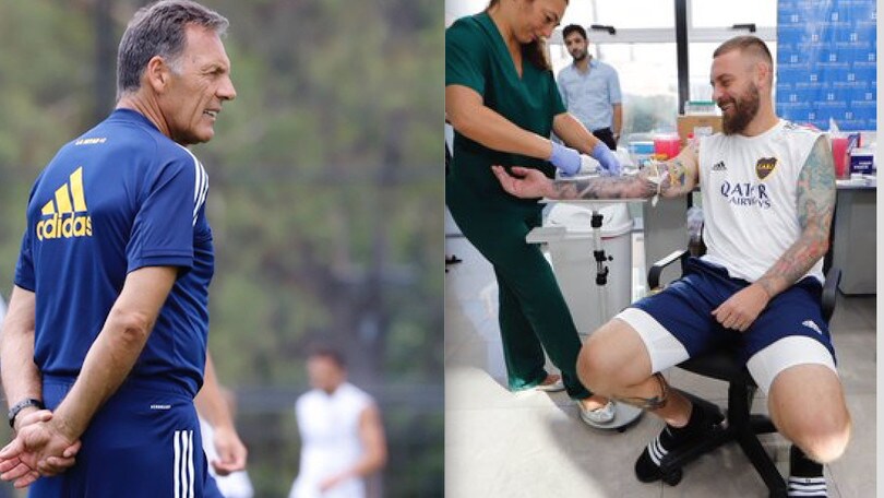 Il Boca riprende: con Russo in panchina ma De Rossi si ritira