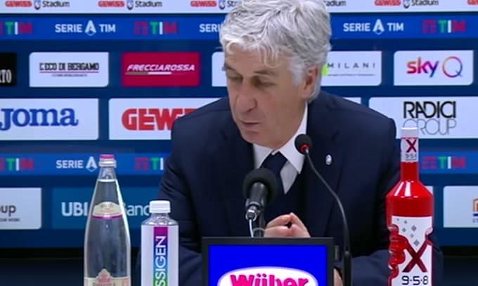 Gasperini: "Oggi potevo anche sedermi"