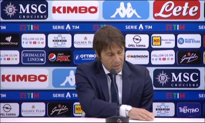 Conte: "Non dovevamo rispondere a Juve e Lazio"