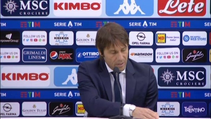 Conte: "Non dovevamo rispondere a Juve e Lazio"
