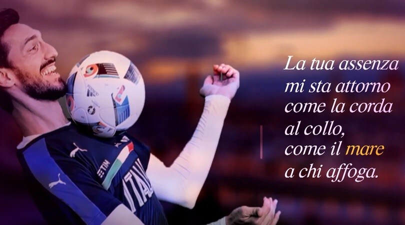 Pezzella ricorda Astori: "La tua assenza mi sta attorno come la corda al collo"