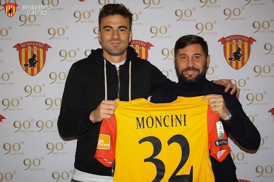 Spal, ceduto Moncini al Benevento: ha firmato fino al 2023