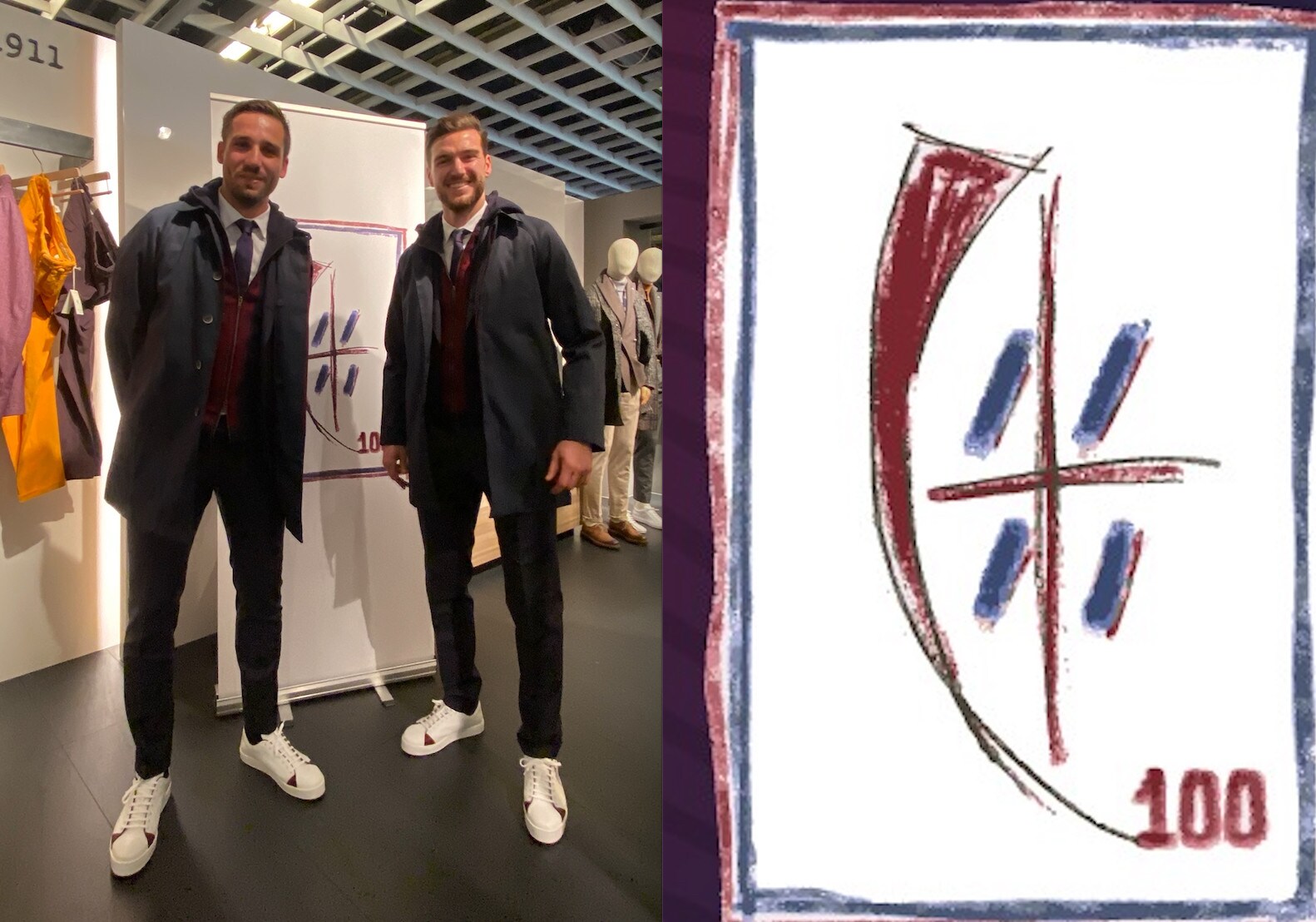 Cagliari: ecco il logo del centenario e le nuove divise