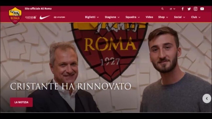 Roma, Cristante ha firmato il rinnovo fino al 2024