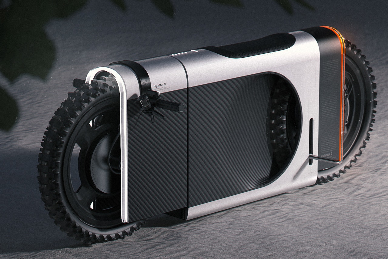 Polestar SLR, il concept elettrico di Arthur Martins: scatti