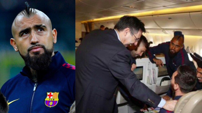 RAC1: "Inter, Vidal 'pressato' in aereo per restare al Barcellona"