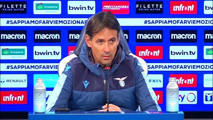 Simone Inzaghi: "Lazio, attenzione al Napoli"