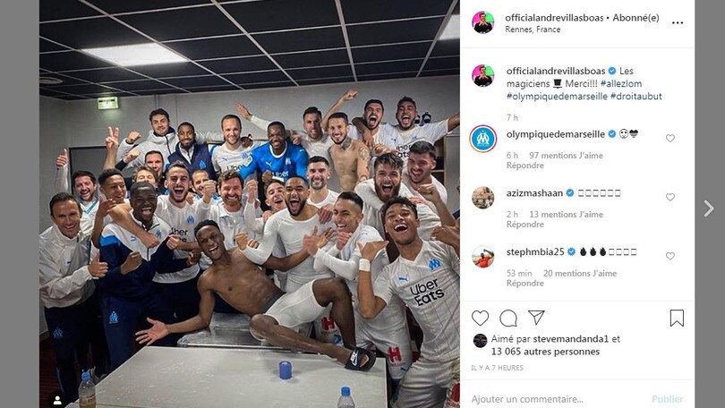 L'OM batte il Rennes e Villas Boas esplode sui social