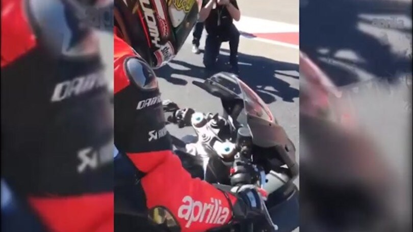 L'Aprilia potrebbe schierare Biaggi come tester