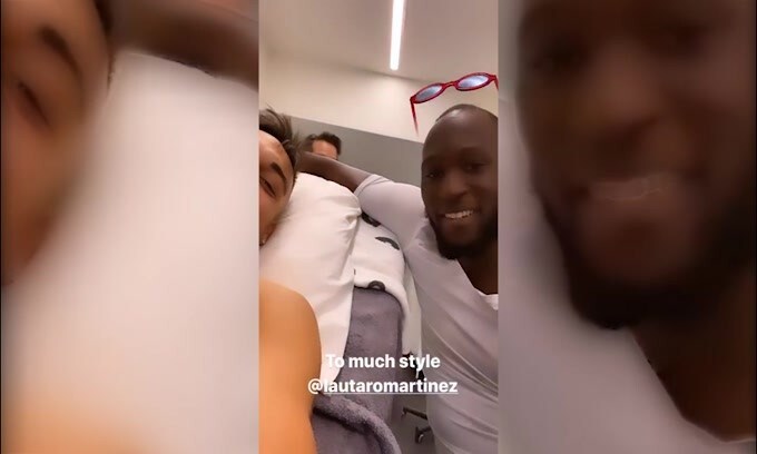 Grande sintonia per Lukaku e Lautaro fuori dal campo