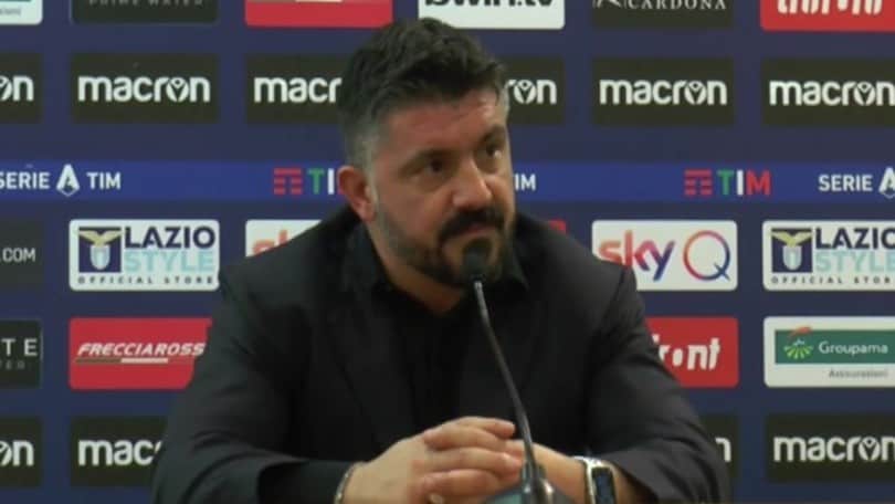 Gattuso: "In campo non siamo pensanti"