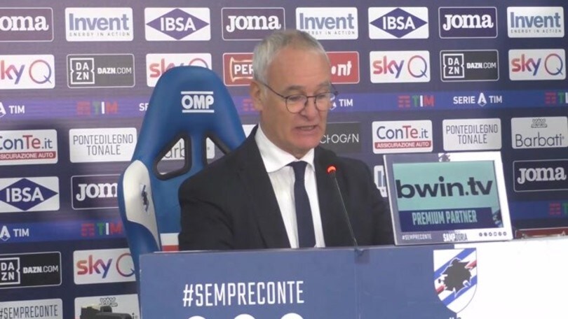 Ranieri: "Ci stiamo tirando fuori dalle sabbie mobili"