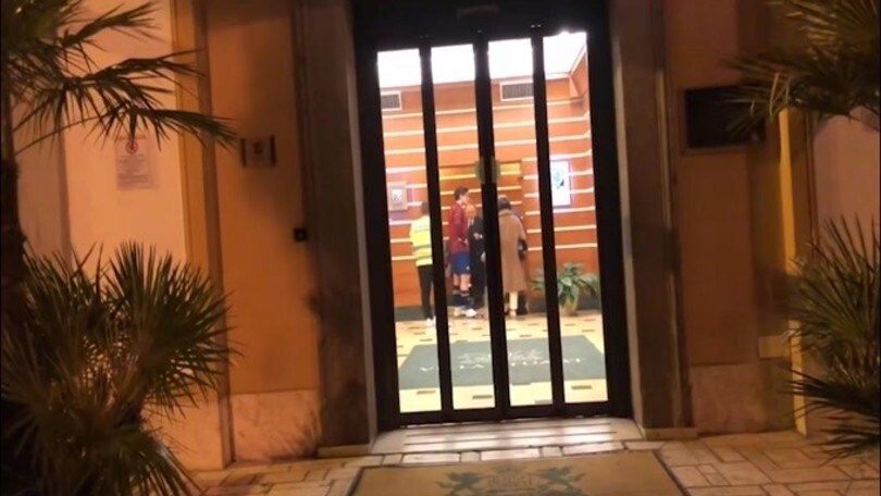 Roma, Zaniolo lascia Villa Stuart